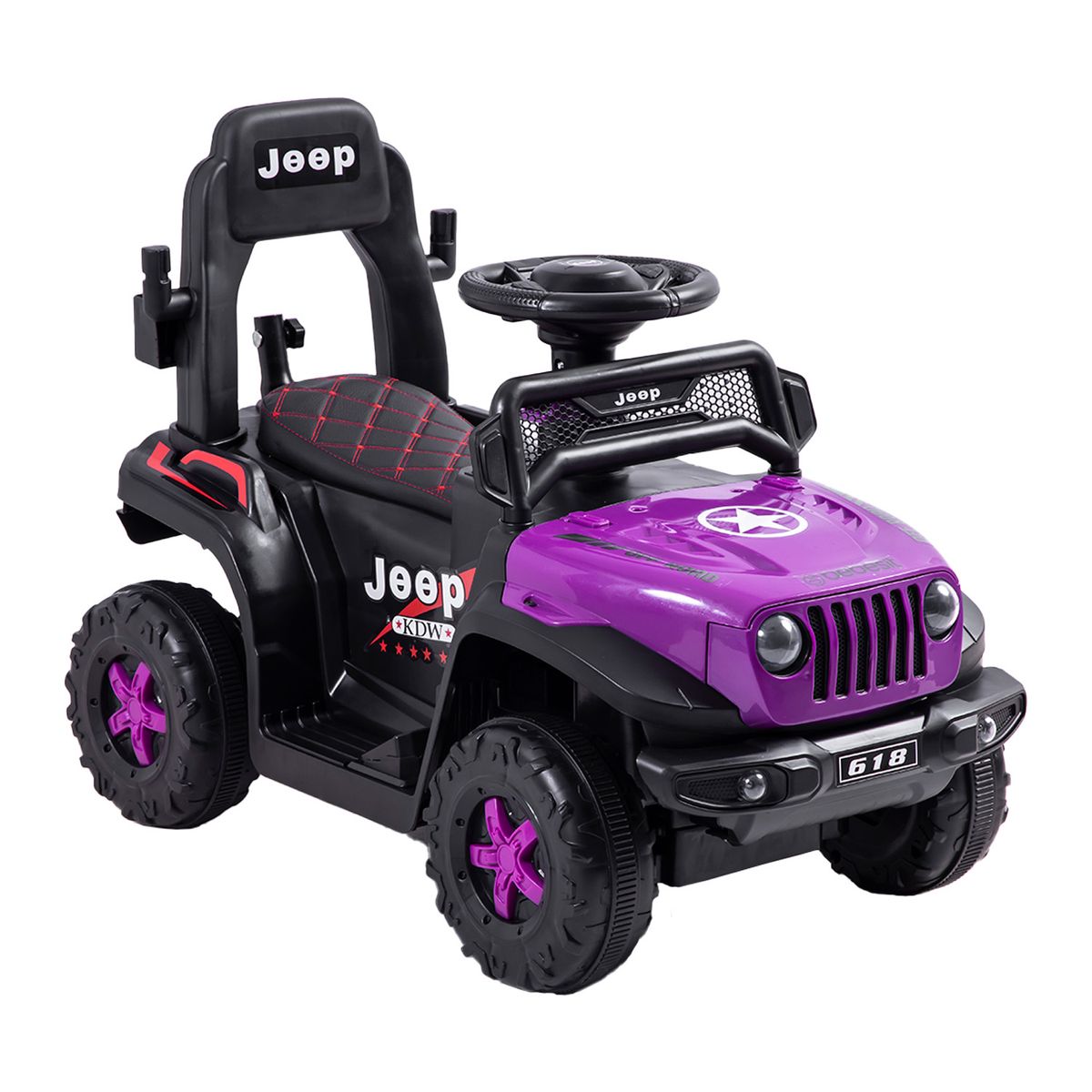 BEBESIT - Auto Correpasillo Eléctrico Cruiser Morado Bebesit