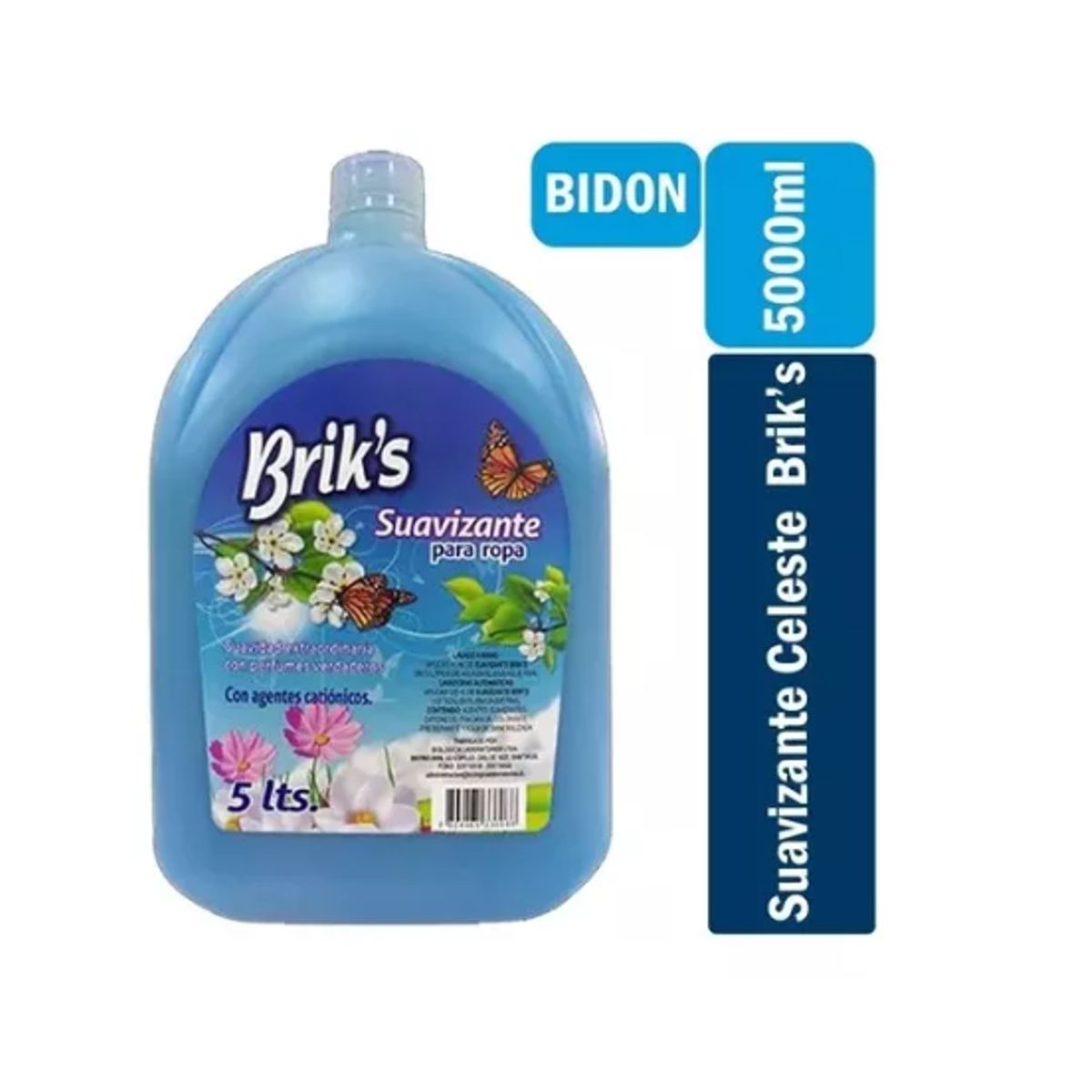 GENERICO - Suavizante Liquido Concentrado Brik´s 5 Litros