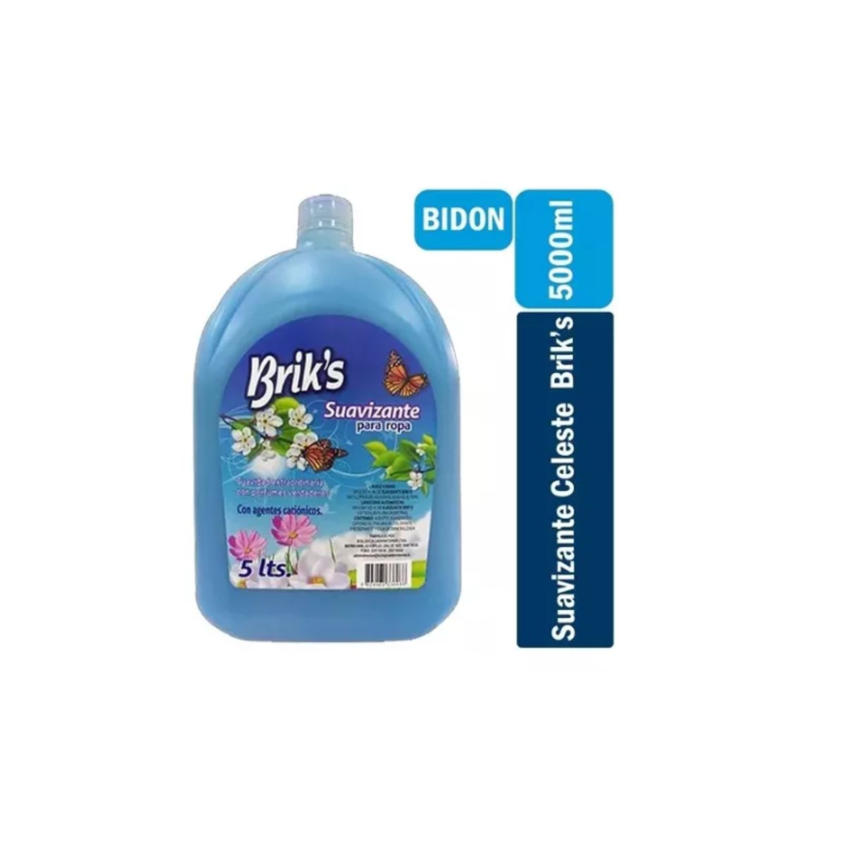 GENERICO - Suavizante Liquido Concentrado Brik´s 5 Litros