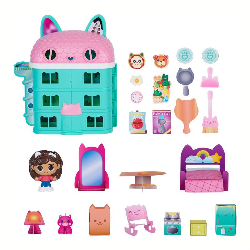 SPIN MASTER - Mini Casa Gabbys Dollhouse Playset con accesorios