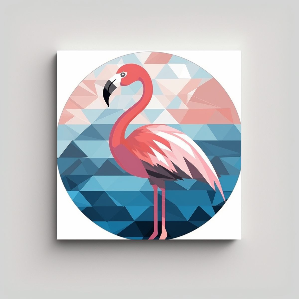 GENERICO - Pegatina De Flamenco Carismático En Estilo Art 90x90 Cm