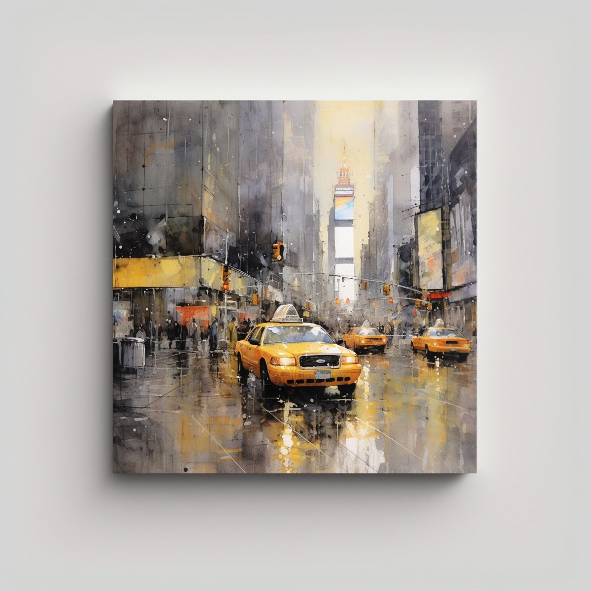 GENERICO - Cuadro Pared Composición Equilibrada Águila 60x60 Cm