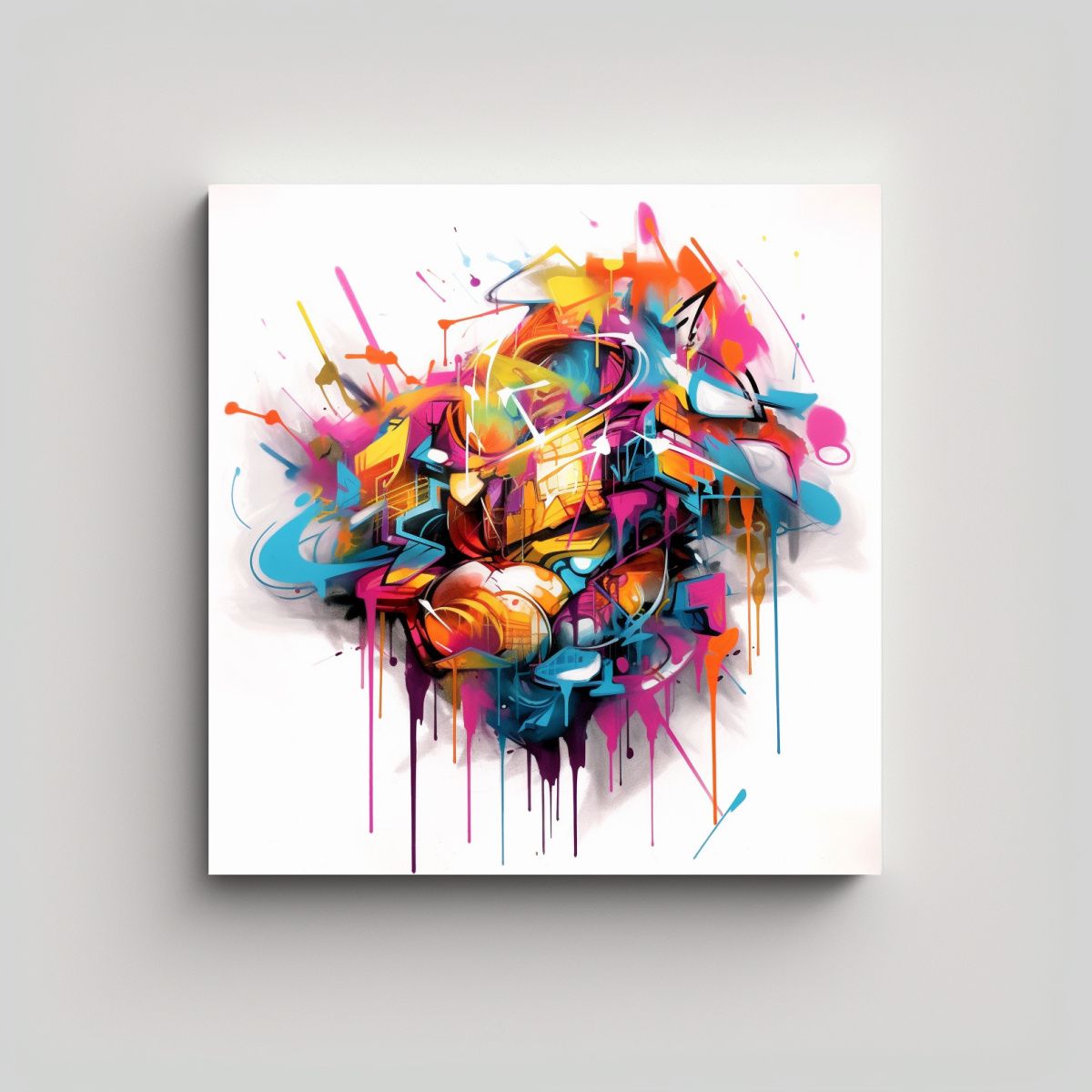 GENERICO - Pintura Decorativa De Lienzo Cuadro Postmoderna 50x50 Cm