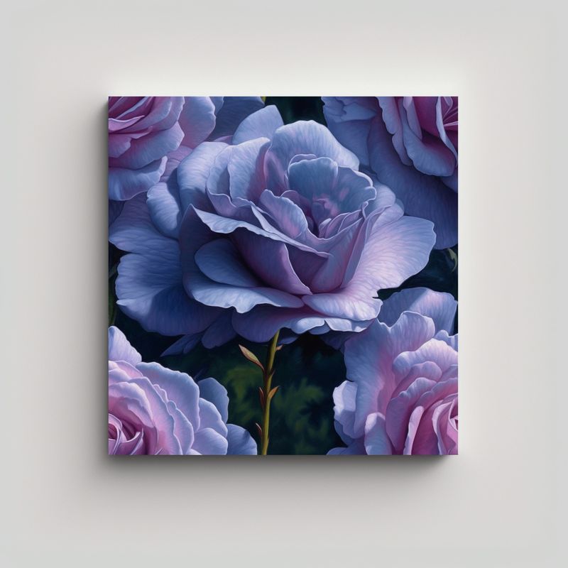GENERICO - Pintura Al Óleo Detallada Premiada Vision 80x80 Cm