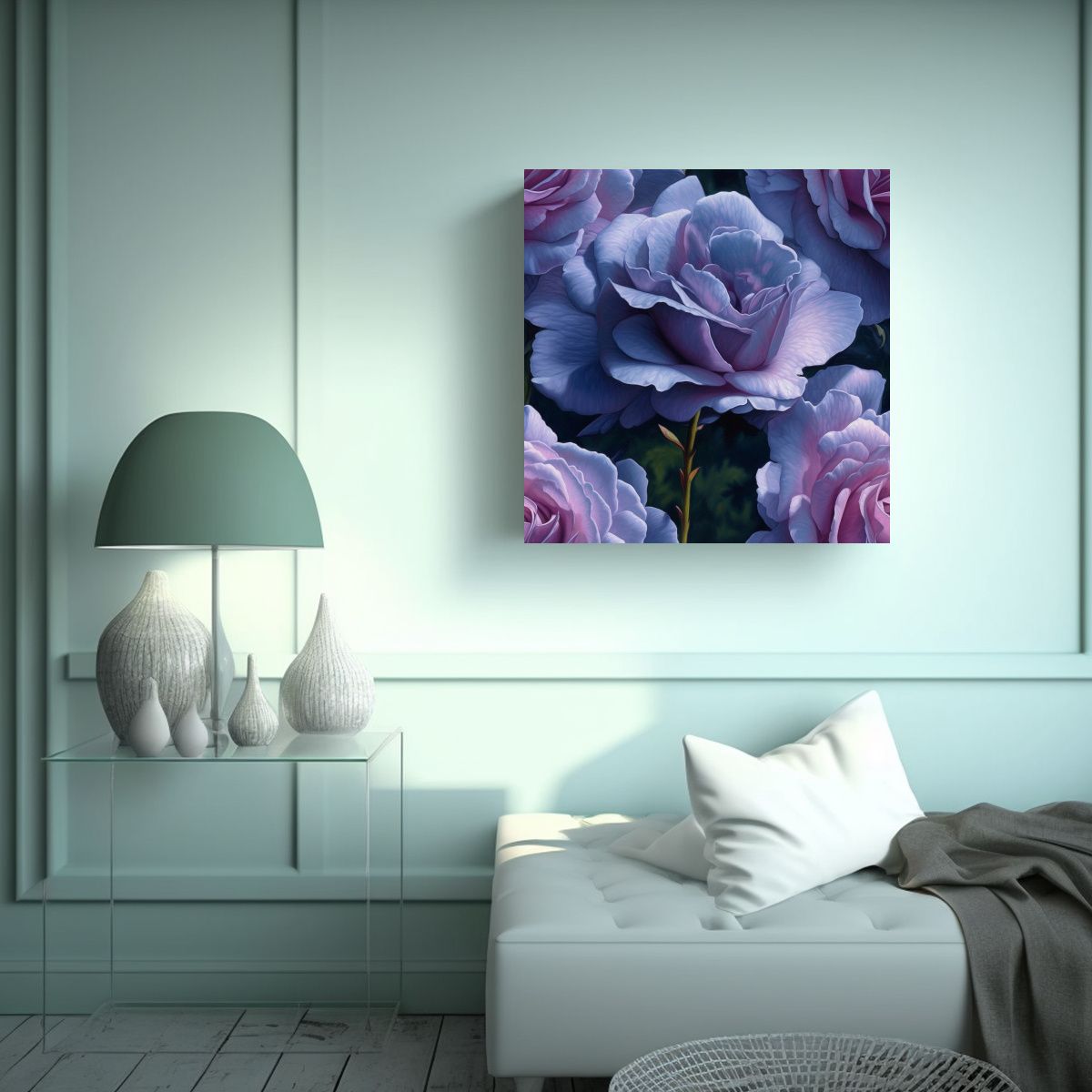 GENERICO - Pintura Al Óleo Detallada Premiada Vision 70x70 Cm