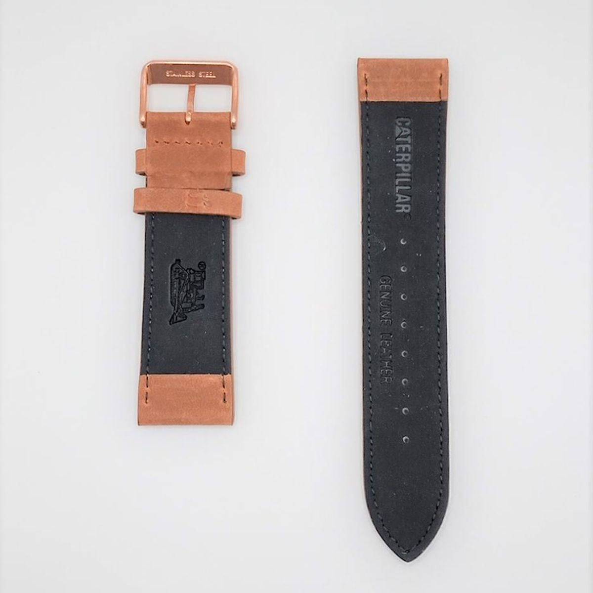 CAT - CORREA PULSERA CAT HOMBRE PU-35 Marron - Negro