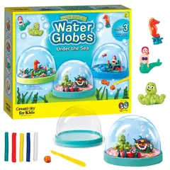 FABER-CASTELL - Creativity for Kids: Globos de nieve - Bajo el mar