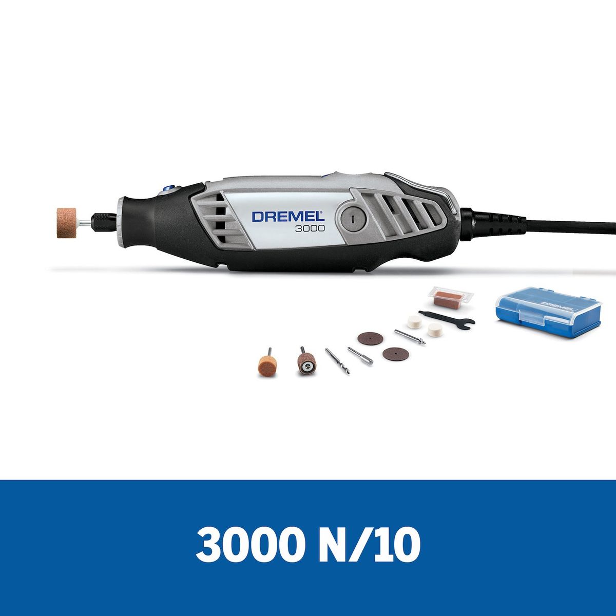 BOSCH - Dremel + 10 accesorios Mod.3000 Bosch