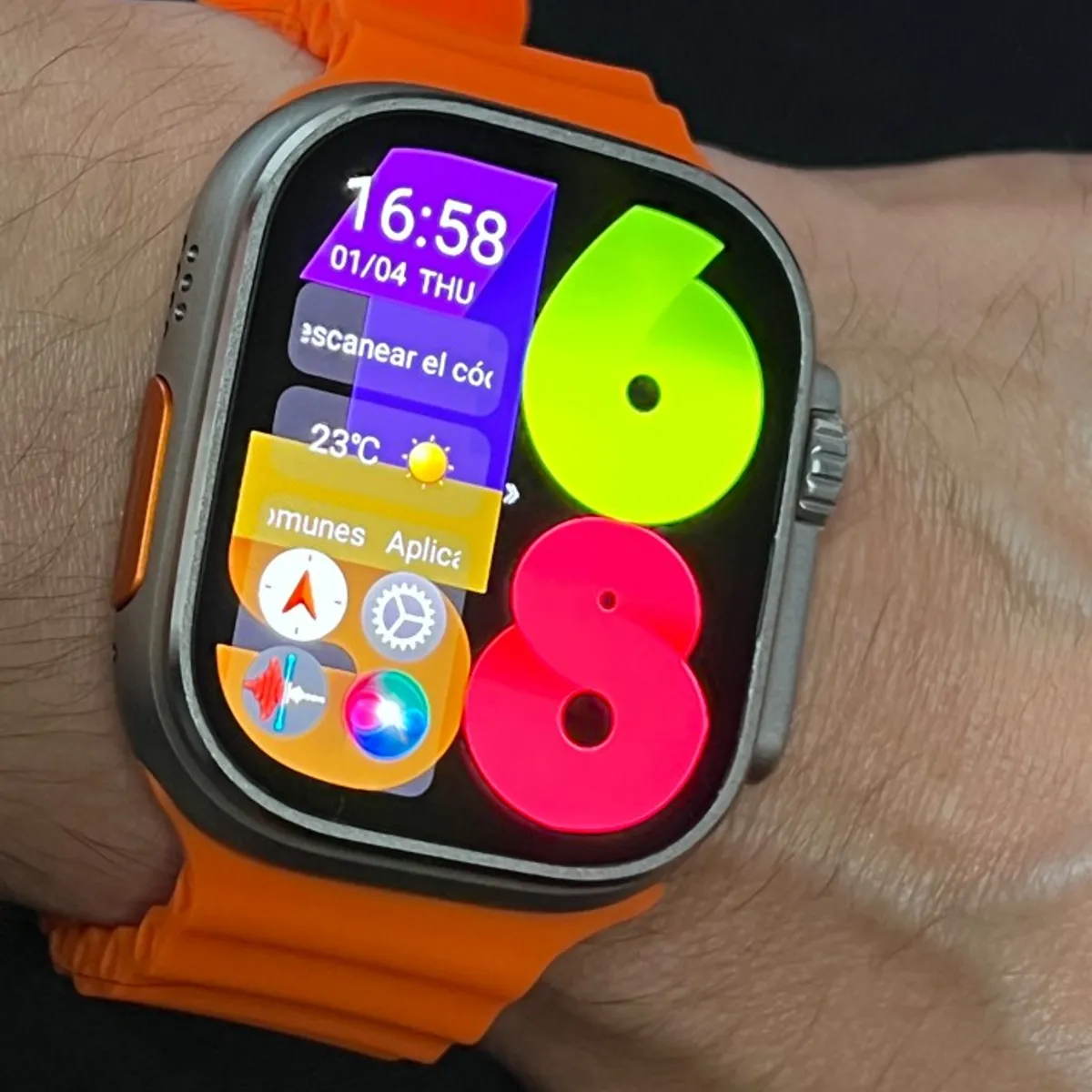 LIGE - Reloj Smartwatch LIGE HK9 Ultra 2 AMOLED