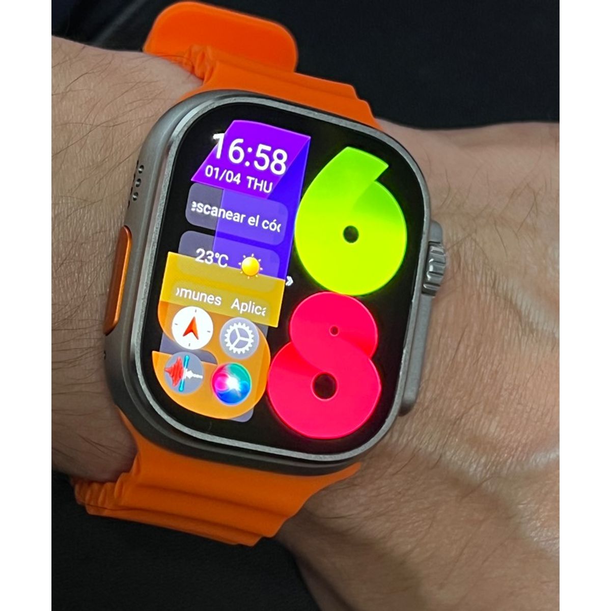 LIGE - Reloj Smartwatch LIGE HK9 Ultra 2 AMOLED