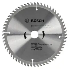 BOSCH - Disco sierra circular 7 1/4" 60 dientes eco