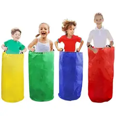 COLUMPIOS PONYCORNIO SALTARIN - Sacos de carrera infantiles pack 4und