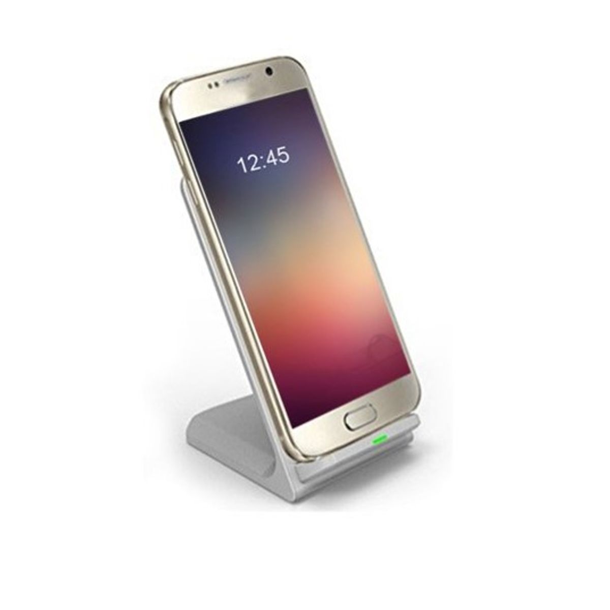 GENERICO - Cargador De Teléfono Inalámbrico Universal Base Escritorio Blanco