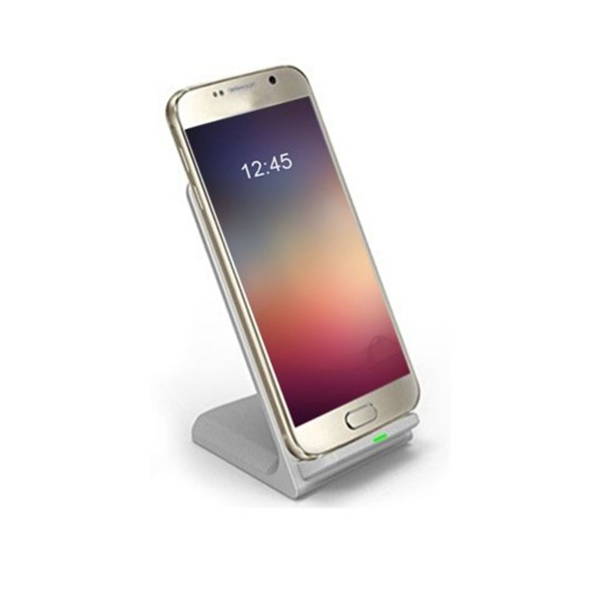 GENERICO - Cargador De Teléfono Inalámbrico Universal Base Escritorio Blanco