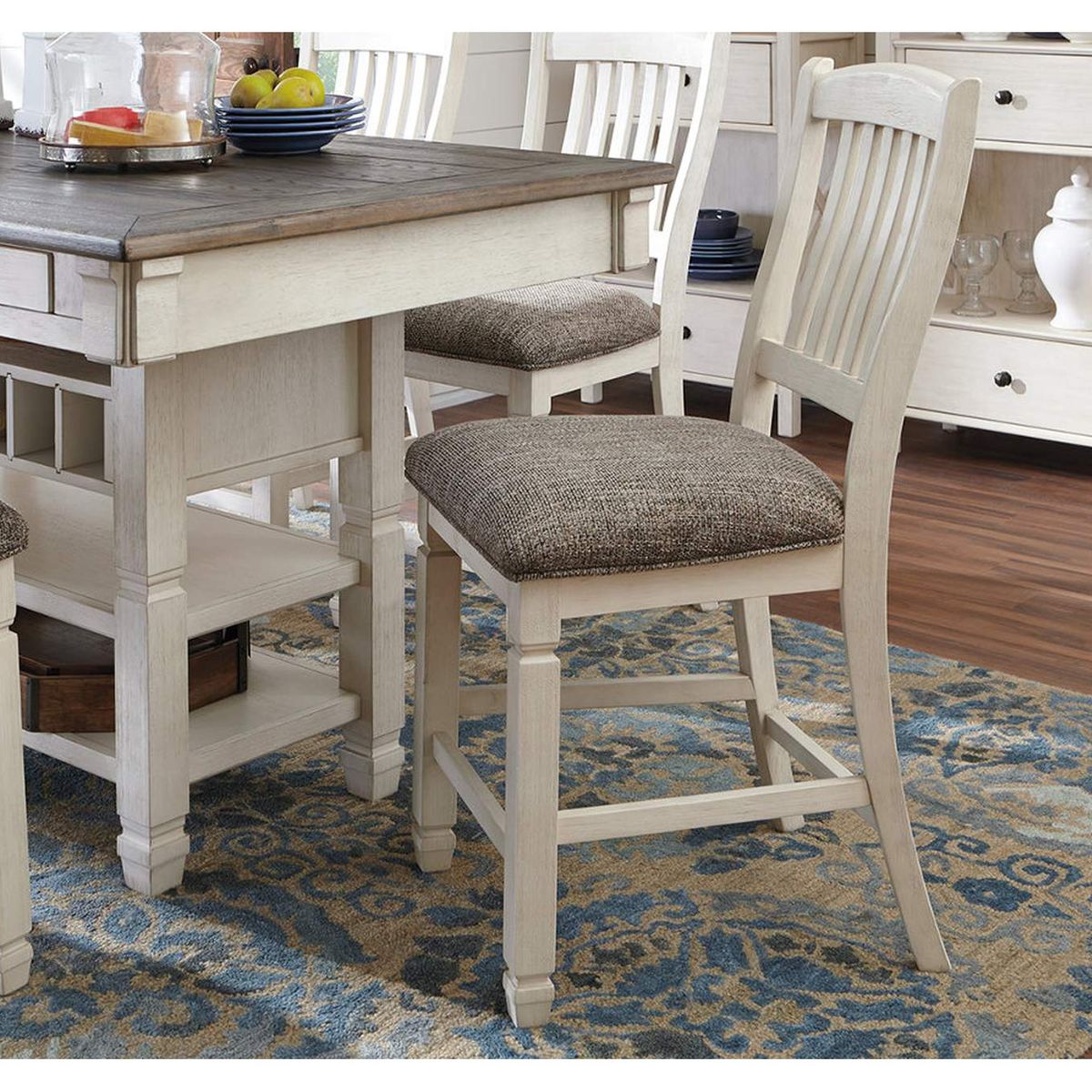 ASHLEY - Par de sillas bar Bolanburg