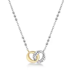 BROSWAY - Collar Amy Plateado BAY03 - Plateado