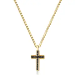 BROSWAY - Collar Dorado Hombre BBC02 - Dorado