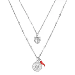 BROSWAY - Collar Chakra Plateado BHKN068 - Plateado