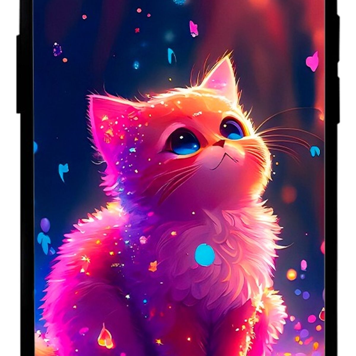 GENERICO - CARCASA PARA IPHONE 16 PLUS DISEÑO GATITO 101