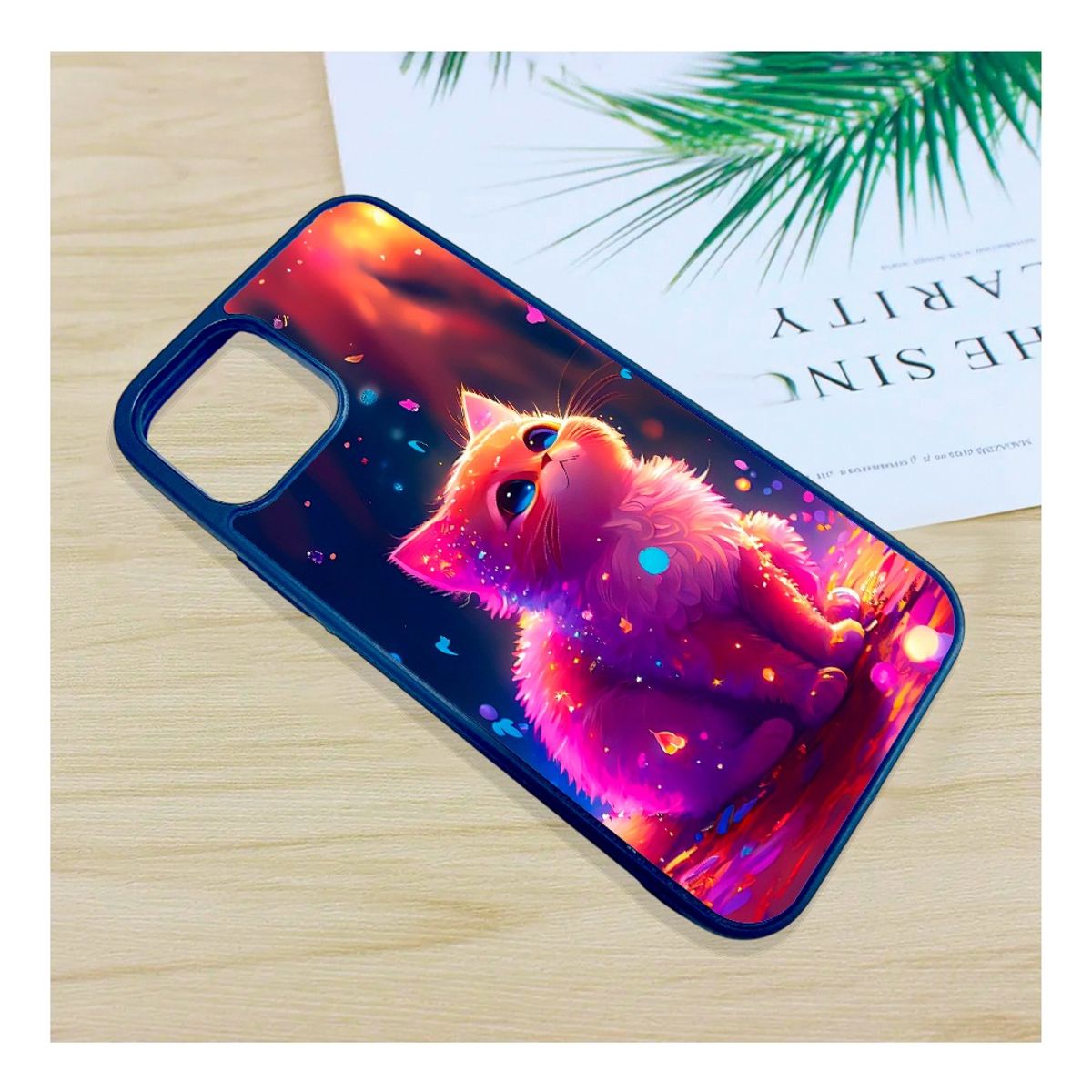 GENERICO - CARCASA PARA IPHONE 16 PLUS DISEÑO GATITO 101