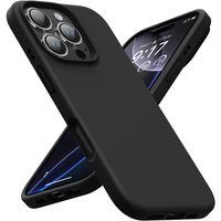 Carcasa Silicona para iPhone 16 Pro Max Negro Magnetica