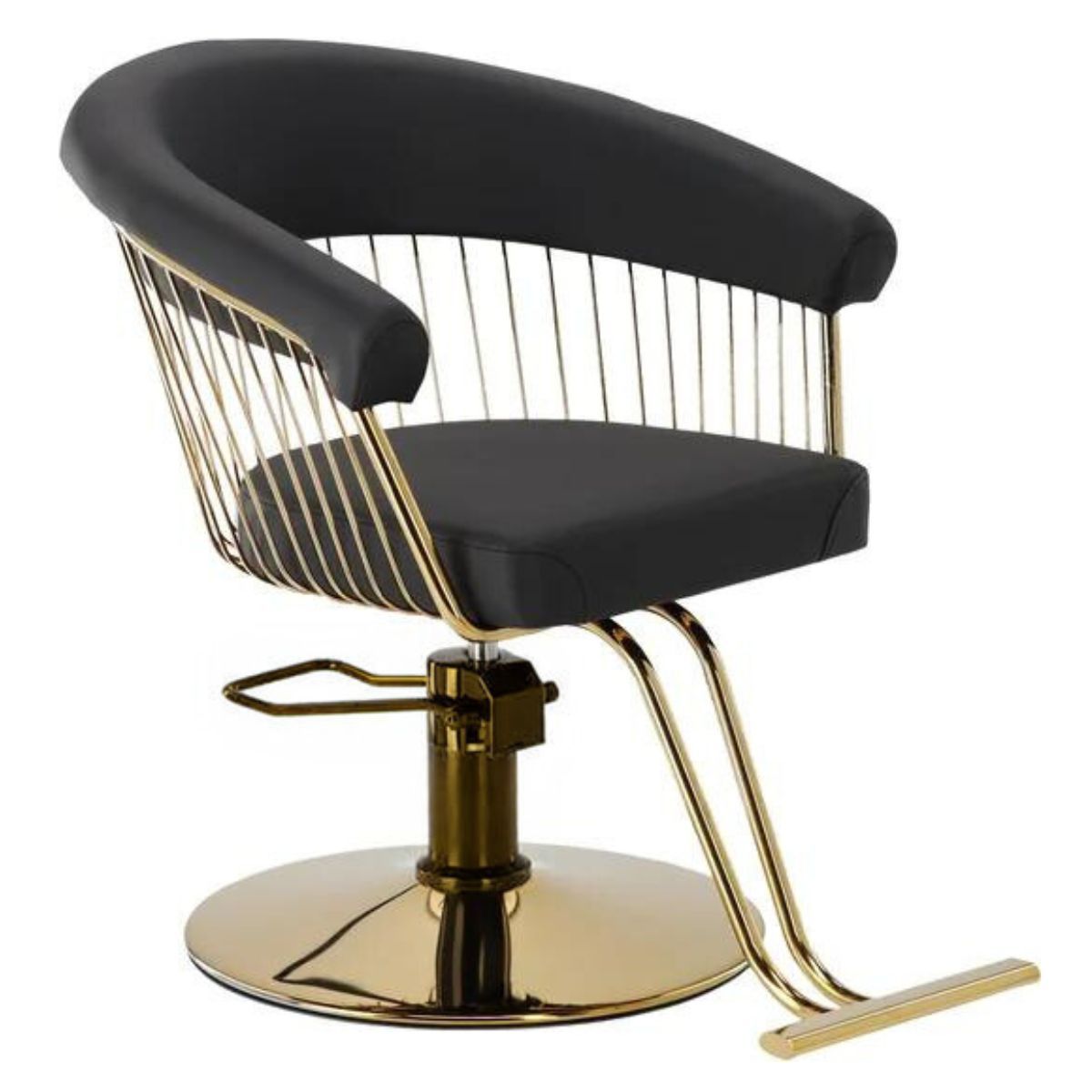 TODODESCUENTO - Sillón de Peluquería Palace Negra