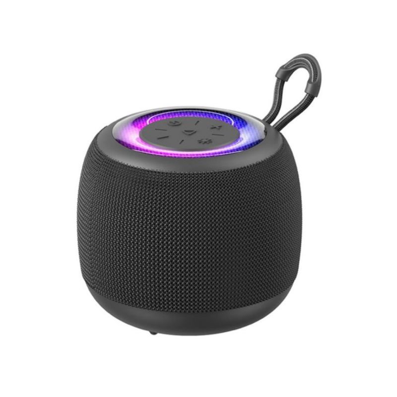 USAMS - Parlante Mini Bluetooth Portatil Usams YX014 1200 mAh Fiesta Negro