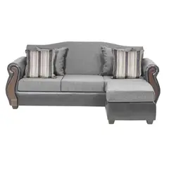INNOVAMUEBLES - Modular New Bugambilia 31 Tela Pu Gris.