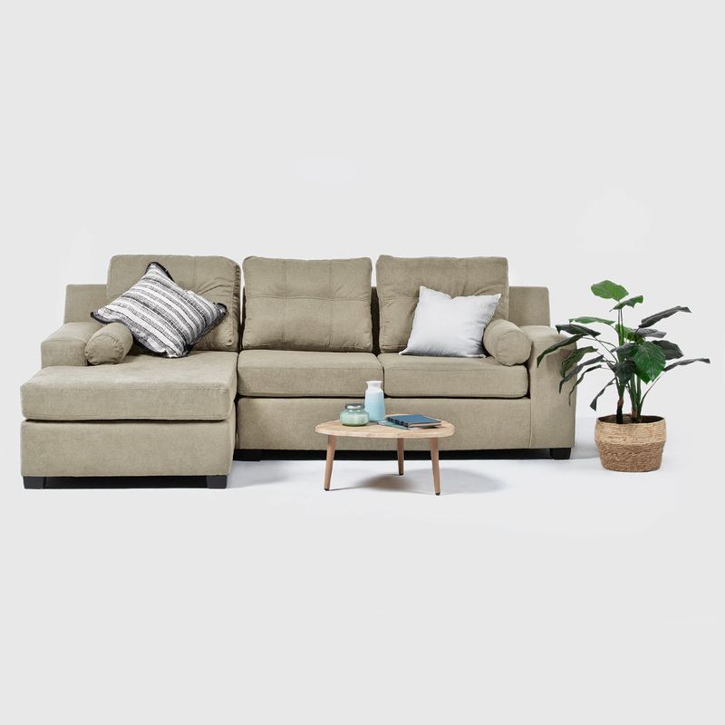 INNOVAMUEBLES - Seccional Botticelli Izquierdo Tela Beige YF.