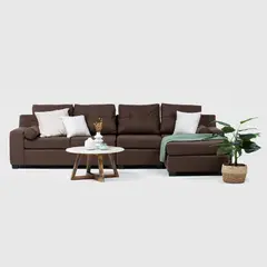 INNOVAMUEBLES - Seccional Botticelli XL Derecho Tela Chocolate YF.