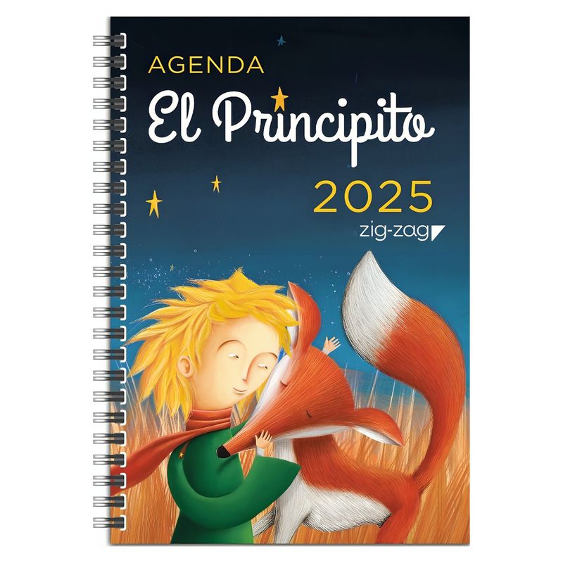 TOP10BOOKS - LIBRO AGENDA EL PRINCIPITO 2025 / ZIG-ZAG / ZIG ZAG