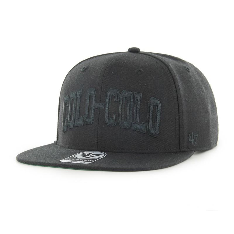 47 - Jockey Colo-Colo Blockshed Captain Black 47 - Negro