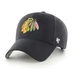 47 - Jockey Chicago Blackhawks Black Sure Snapback - Negro