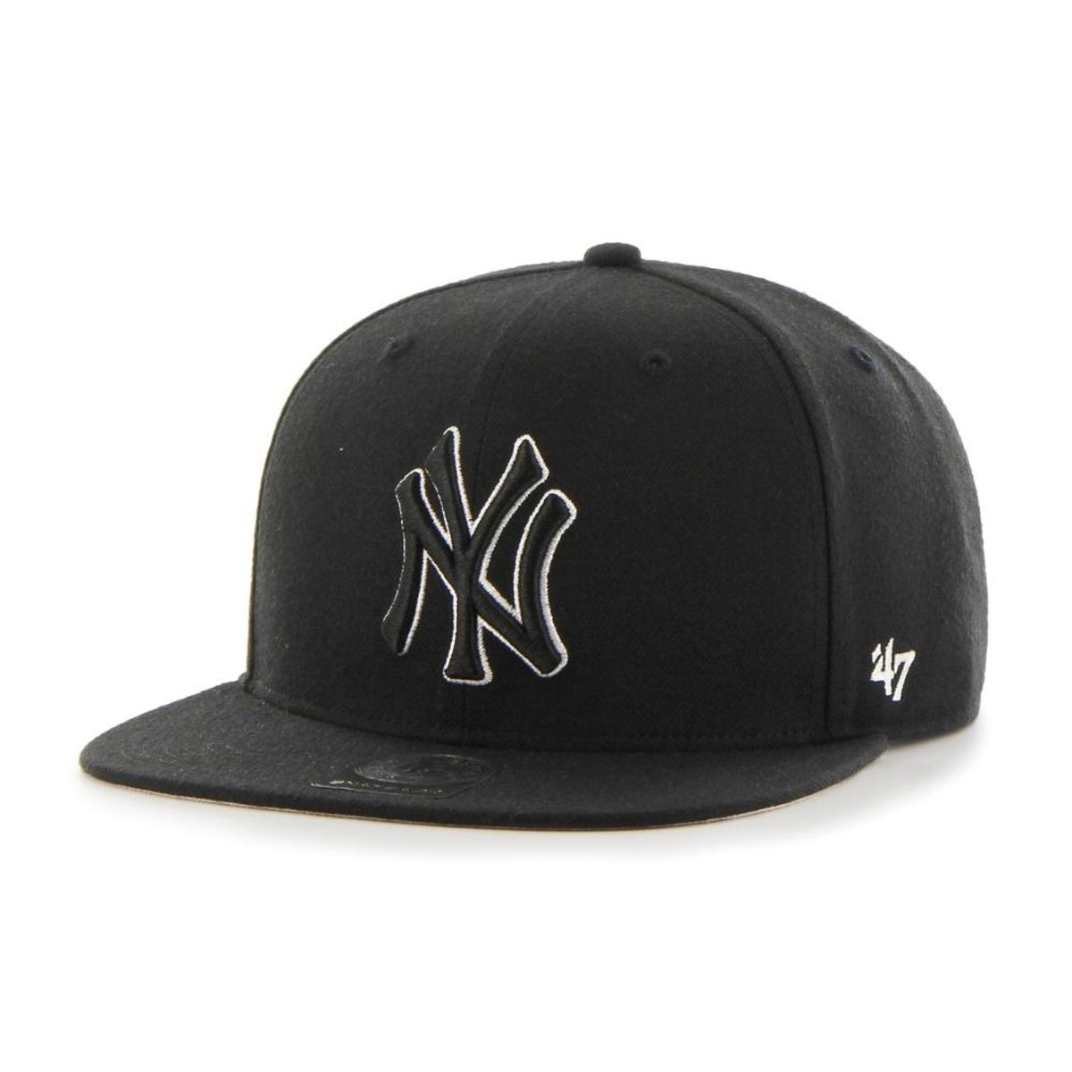 47 BRAND - Jockey New York Yankees No Shot Black Captain