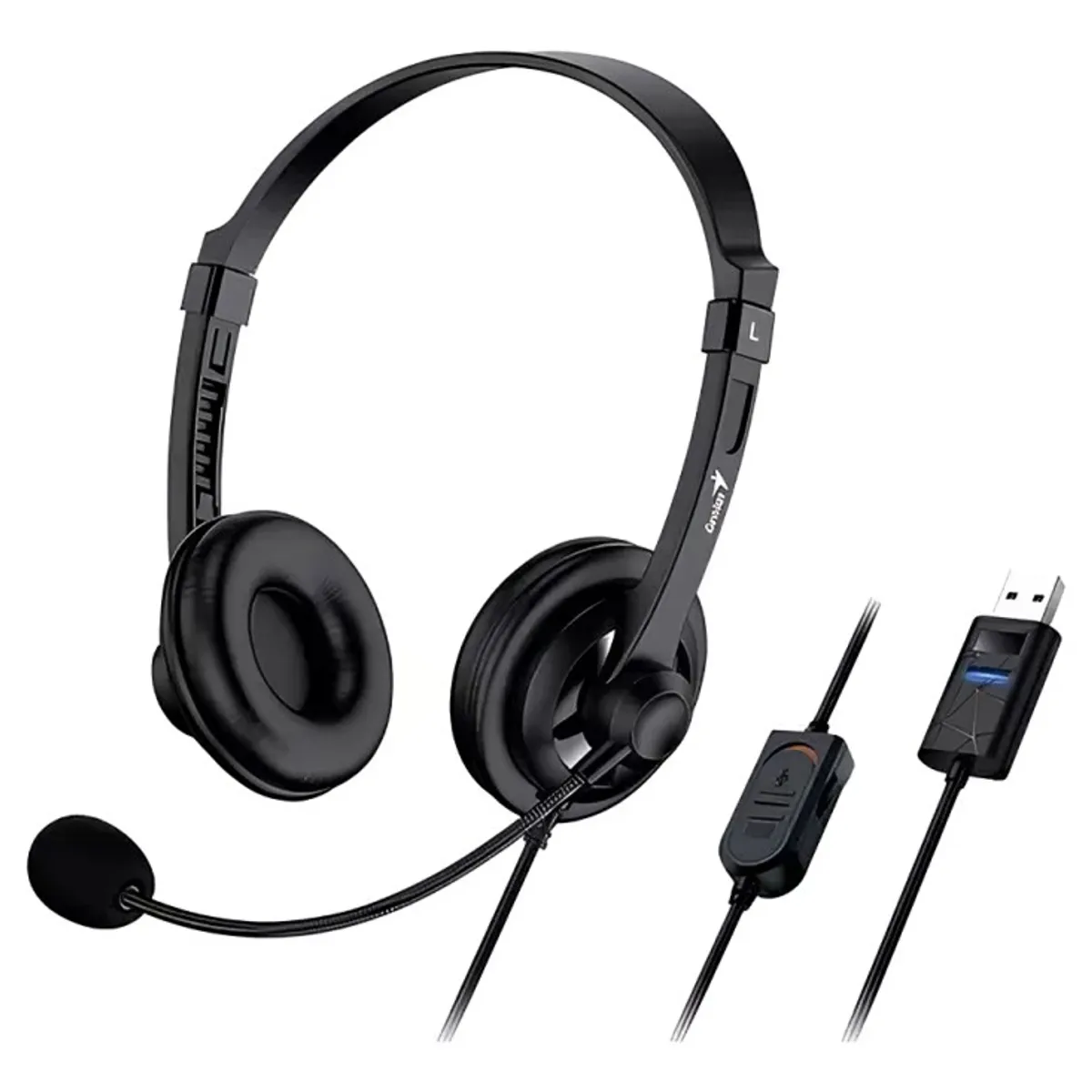 GENIUS - AUDIFONO GENIUS HS-220U USB CON MICROFONO