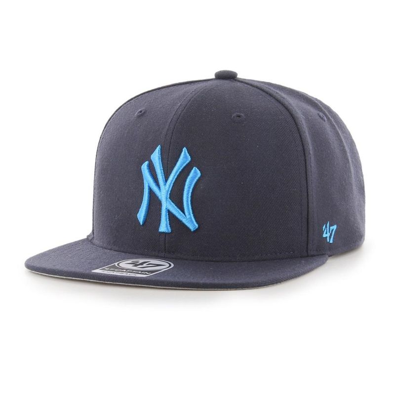 47 - Jockey New York Yankees No Shot Navy Neon Captain - Azul