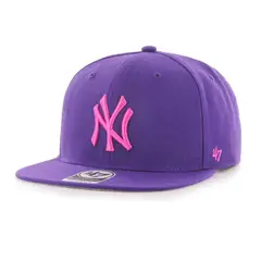 47 - Jockey New York Yankees No Shot Purple Pink Captain - Morado