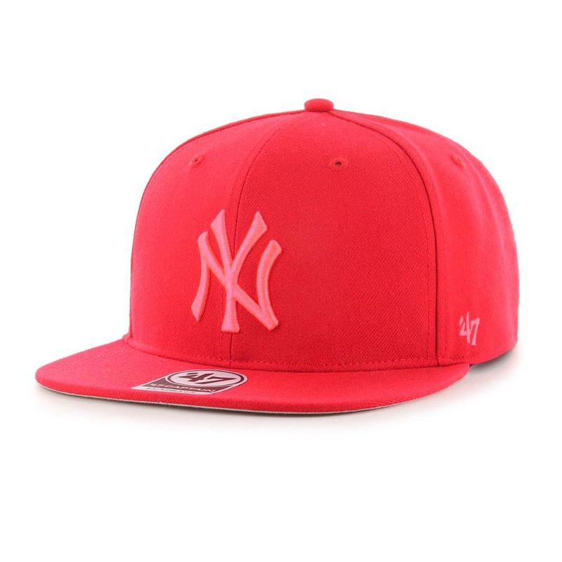 47 - Jockey New York Yankees No Shot Red Captain - Rojo