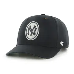 47 - Jockey New York Yankees Back Track Midfield Black - Negro