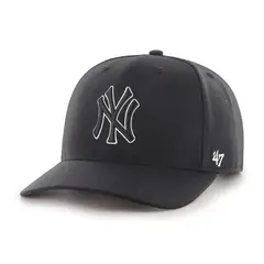 47 - Jockey MLB New York Yankees Cold Zone MVP Black - Negro