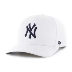 47 - Jockey New York Yankees Cold Zone White Navy - Blanco