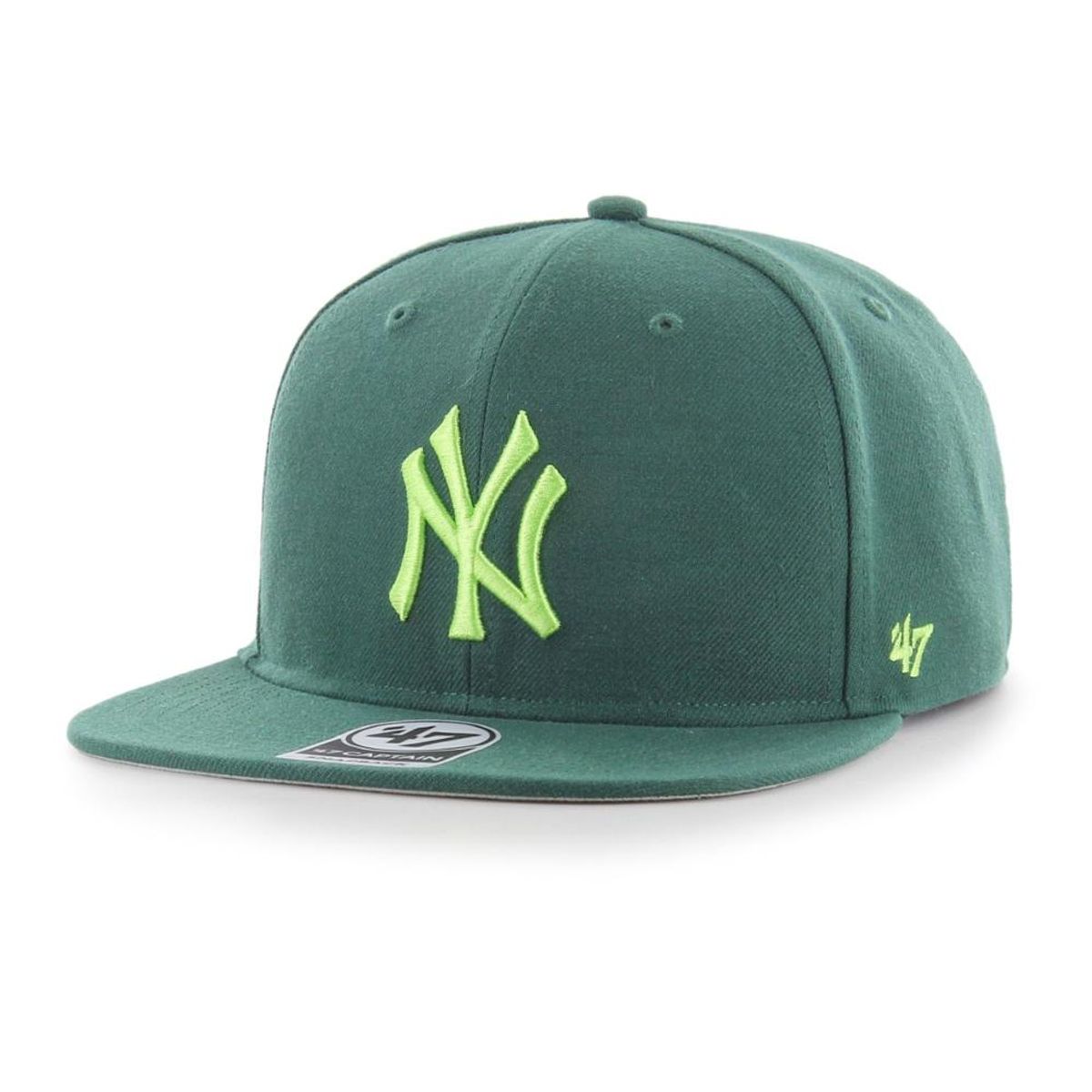 47 BRAND - Jockey New York Yankees No Shot Dark Green Neon Captain