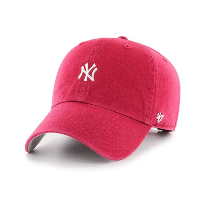 47 - Jockey New York Yankees Dark Red Clean Up - Rojo