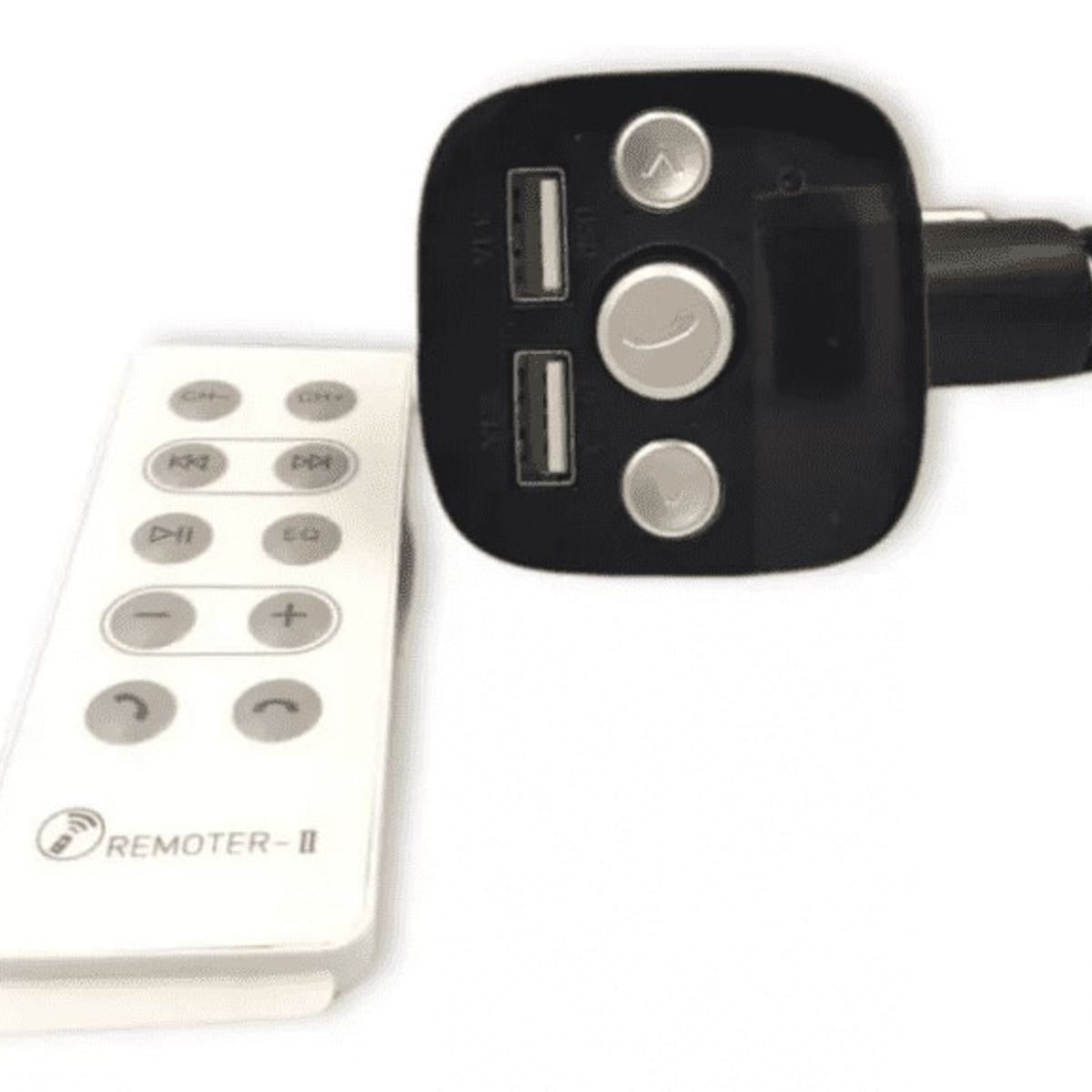 GENERICO - Bluetooth De Auto Transmisor Fm Kcb-907 Control con 2 Usb