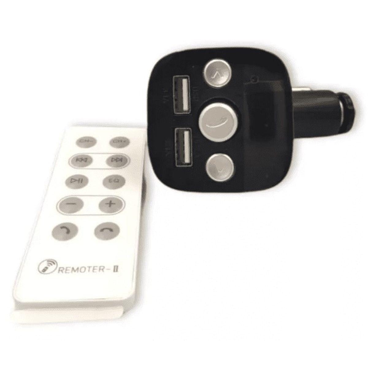 GENERICO - Bluetooth De Auto Transmisor Fm Kcb-907 Control con 2 Usb