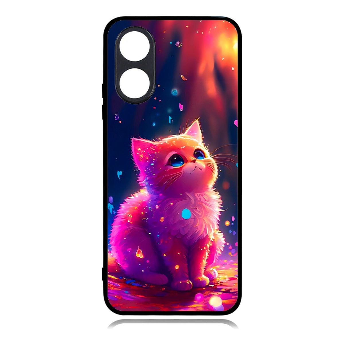 GENERICO - CARCASA PARA OPPO A17 DISEÑO GATITO 101