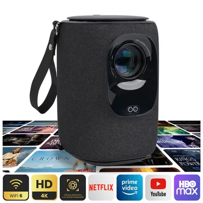 Levo Proyector Portatil Smart Nova 9000Lm Wifi Bt Android