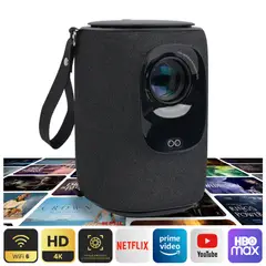 LEVO - Proyector Portatil Smart Nova 9000lm WiFi BT Android