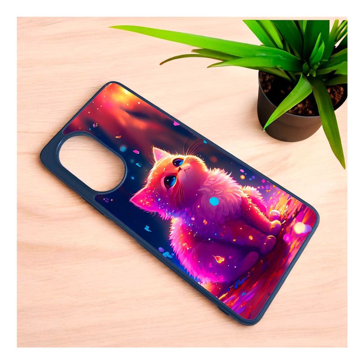 GENERICO - CARCASA PARA OPPO RENO 10 5G DISEÑO GATITO 101