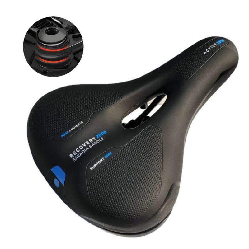 GENERICO - Sillin Bicicleta Antiprostático Asiento Medio Amplio 2519cm